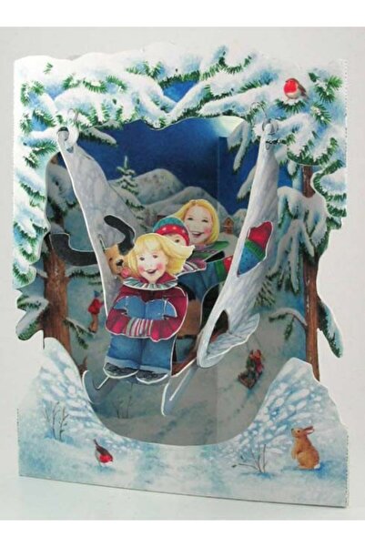 Santoro Felicitare 3D Swing Cards La sanius