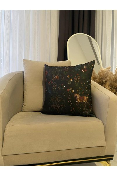nissahome Ethnic Pattern Double-Sided Digital Printing Throw Pillow Cover