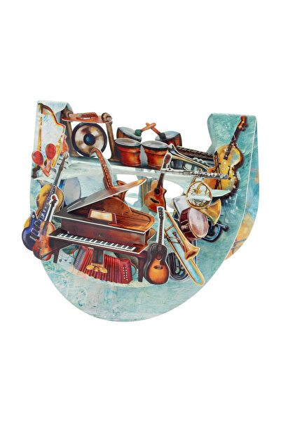 Santoro Felicitare 3D PopnRock Instrumente muzicale