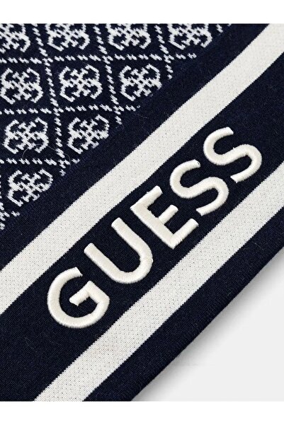Guess Sevyn 4G Kadın Lacivert Yün Karışımlı Bere W4BZ21Z3JD2-FBDI