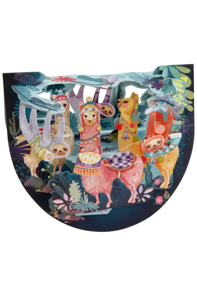 Santoro Felicitare 3D PopnRock Lame si lenesi