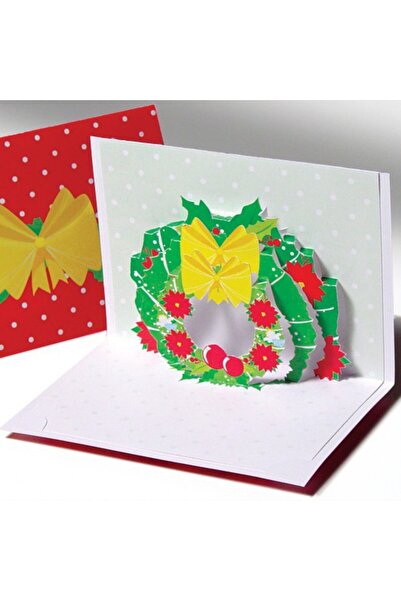 Origami Felicitare 3D tip Coronita