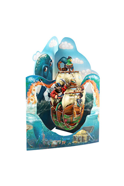 Santoro Felicitare 3D Swing Cards Corabie de pirati