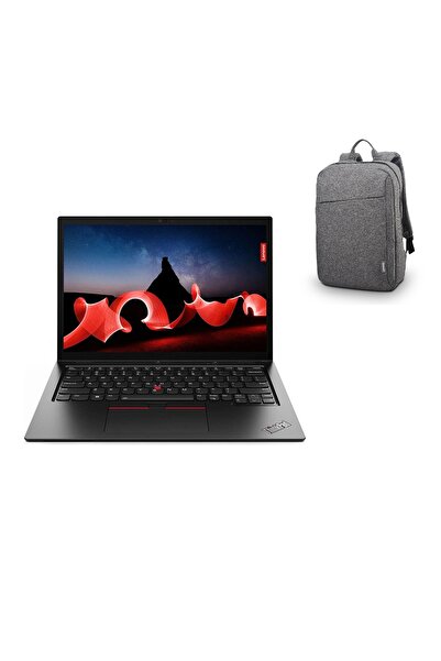 LENOVO L13 Thınkpad 21LM0037TX Ultra7 165U 32GB 1tb SSD Dokunmatik 13.3 Dos+Lenovo 4X40T84058 Çanta