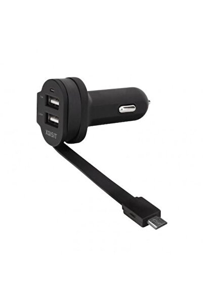 Xqisit Încărcător auto 500mA Micro USB Negru,