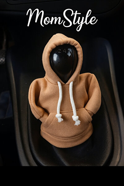 MomStyle Araba Vites Topuz Süsü Hoodie Kapşonlu Polar Sweatshirt Oto Aksesuar...