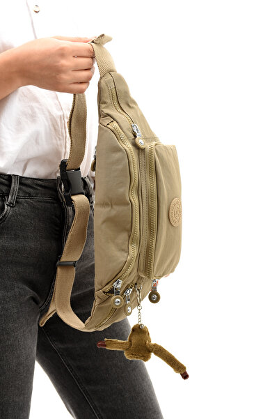 Çantaland Geantă unisex din material textil rezistent la apă, cu mai multe co...