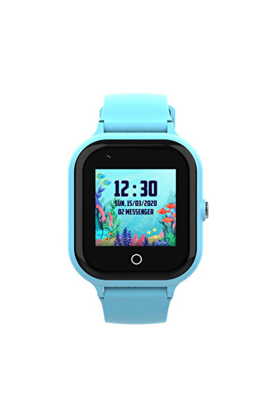 wonlex Ceas Smartwatch Pentru Copii, KT24, Albastru, Nano SIM, 4G, Pedometru, Monitorizare, Camera