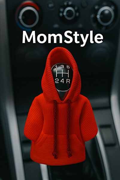 MomStyle Araba Vites Topuz Süsü Hoodie Kapşonlu Polar Sweatshirt Oto Aksesuar...