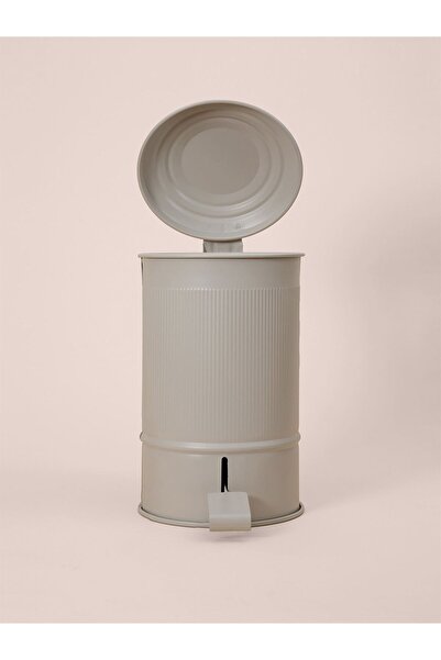 RİVO HOME DECOR Stripe Kitchen and Bathroom Trash Can 5 Lt