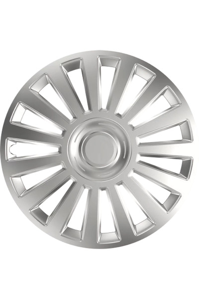 Cridem Capace roti auto Luxury 4buc - Argintiu - 14''