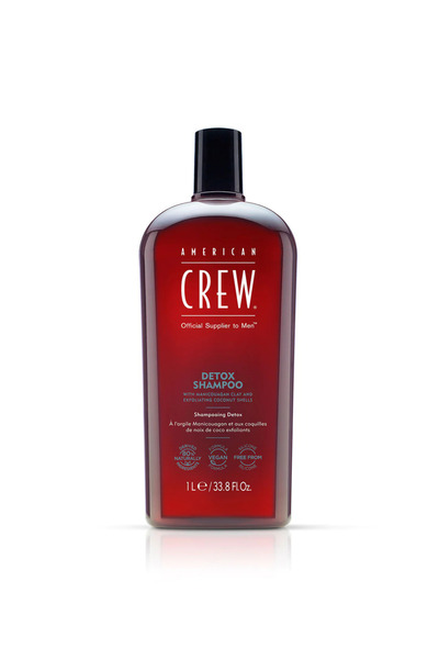 American Crew American Crew, Detox, Vegan, Hair Shampoo, For Regulation Of Excessive Sebum, 1000 ml