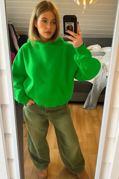 E-ROMA Hanorac unisex cu glugă