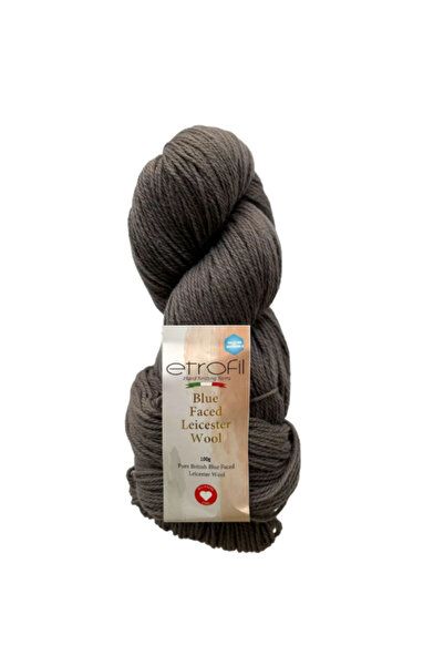Etrofil خيط تريكو يدوي من الصوف بنسبة 100% من بلو فيس ليستر، 240 جرام، 166 مت...