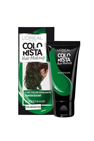 L'Oreal Paris Μακιγιάζ μαλλιών Colorista, Ημιμόνιμη βαφή μαλλιών, #GREENHAIR, 30 ml