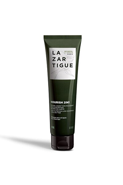 Lazartigue Lazartigue, Nourish 2In1, Vegan, Hair Shampoo, For Nourishing, 150 ml