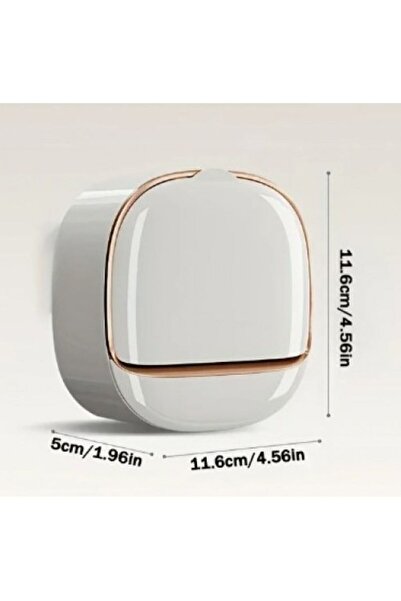 Hibana Hazneli Kapaklı Katı Sabunluk -1 adet tek