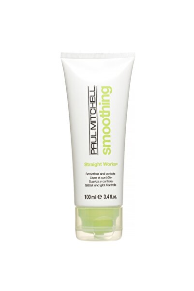 Paul Mitchell , Smoothing Straight Works, Paraben-Free, Hair Styling Gel, For Smoothening, 100 ml
