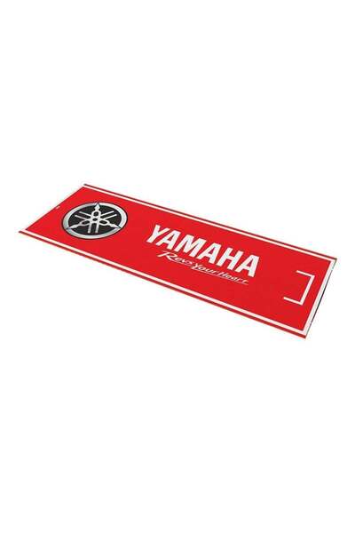 Gogo سجادة دراجات نارية غير قابلة للانزلاق متوافقة مع YAMAHA بنقشة حمراء مقاس...