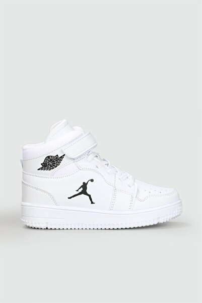 GÜLERSHOES Garantili Unisex Çocuk Uzun Sneaker Spor Ayakkabı Ortopedik 31-32-33-34-35 Numara