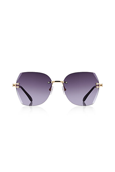 Kinary Women's Crystal Black Sunglasses No:2 with Uv400 Protection