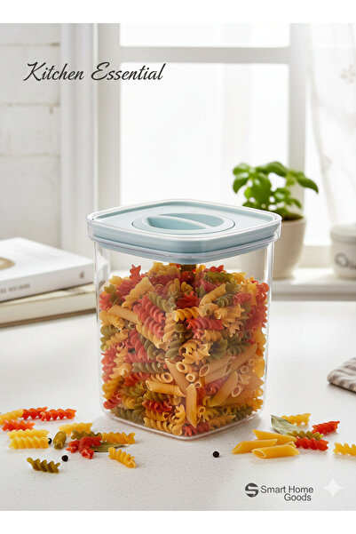 Roza's Home Tam Vakumlu Kilitli Sızdırmaz Saklama Kabı Proo Vakumlu 1100 ml. Org-101