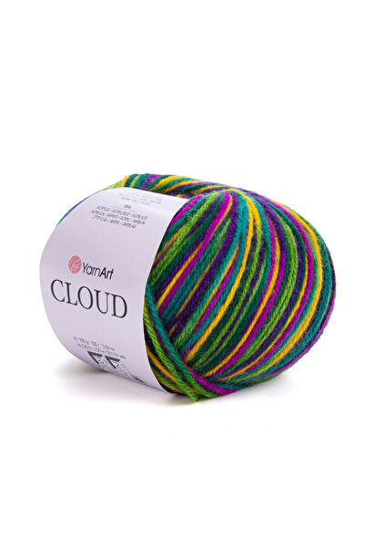 Yarnart Cloud Kalın El Örgü İpi 100 gr 80 mt Yumuşak Yün Akrilik Karışımlı-5309