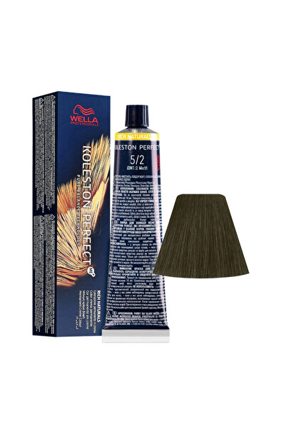 Wella Professionals Koleston Perfect Me+, Vopsea de păr permanentă, 5/2 Casta...