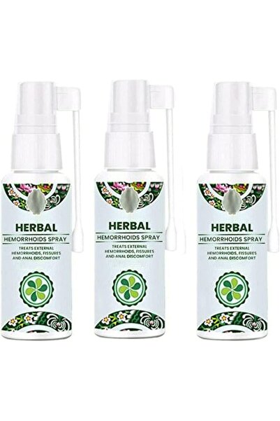 EELHOE Natural Herbal Spray for Quick and Effective Hemorrhoid and Anal Fissure Treatment (3 Pieces)