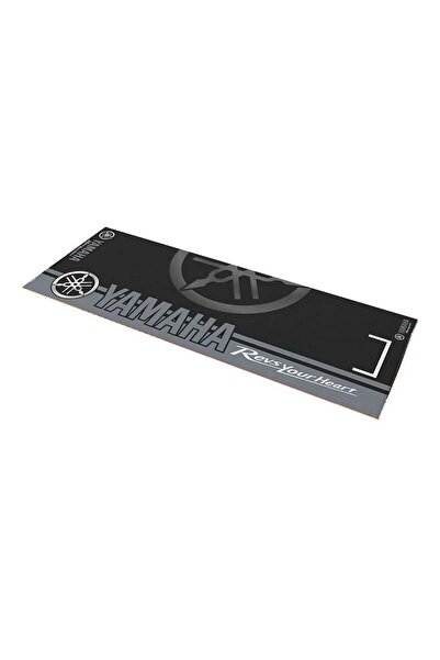 Gogo YAMAHA UYUMLU GRİ DESENLİ 80 X 220 cm KAYDIRMAZ MOTOSİKLET HALISI