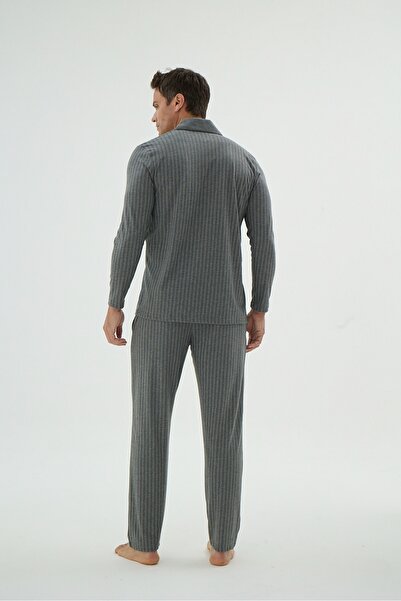 Svm 9621 ERKEK DÜĞMELİ PİJAMA TAKIM