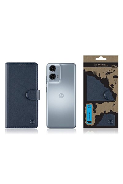 Tactical Husă rabatabilă pentru Motorola G24 Power, albastră