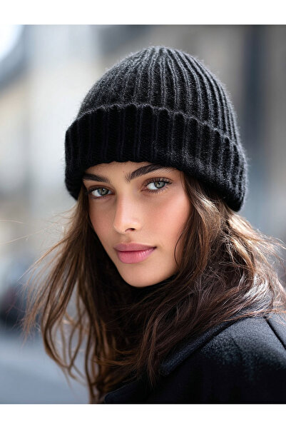 LAGRANZE قبعة نسائية من الصوف الناعم