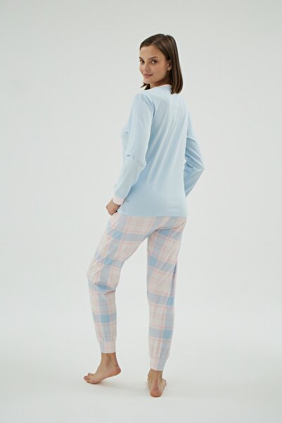 Sevim 16994 KADIN BASKILI PİJAMA TAKIM