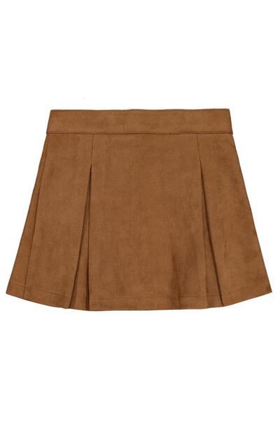 Civil Girls تنورة للأعمار من 2 إلى 5 سنوات - بني اللون للأعمار من 5 إلى 6 سنوات