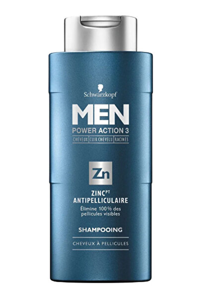 schwarzkopf professional Men Power Action 3, Hair Shampoo, For Hydration, 50 ml