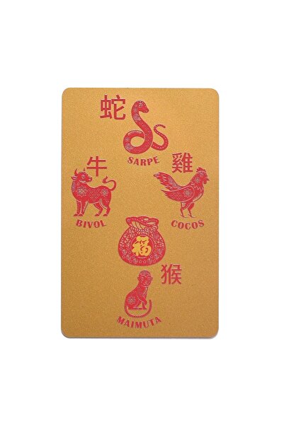 Feng Shui Card Crucea de Pamant pentru zodia Sarpe