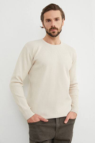 Fulla Moda Базовий велосипедний комір в'язаний светр