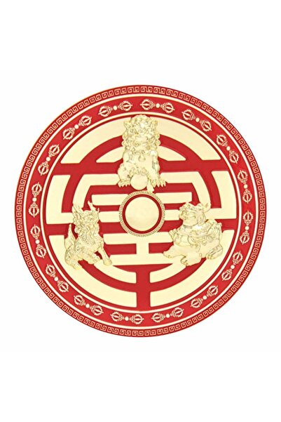 Feng Shui Abtibild sticker cu scutul celor trei gardieni celesti - mare