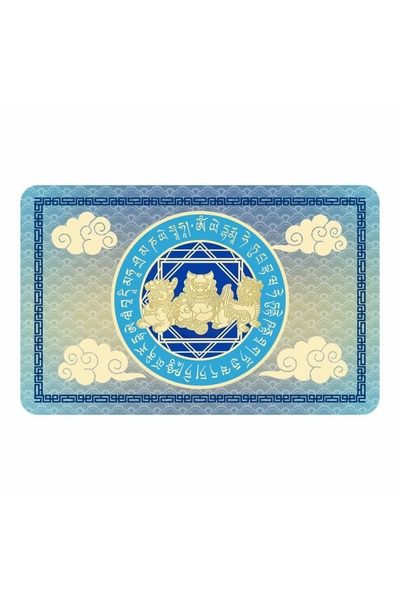 Feng Shui Card de protectie cu cei trei gardieni celesti 2025