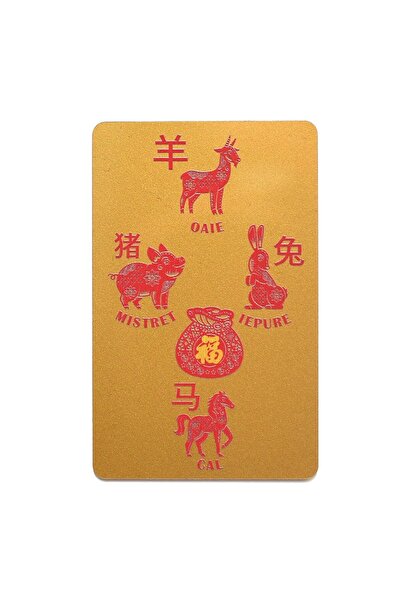 Feng Shui Card Crucea de Pamant pentru zodia Oaie