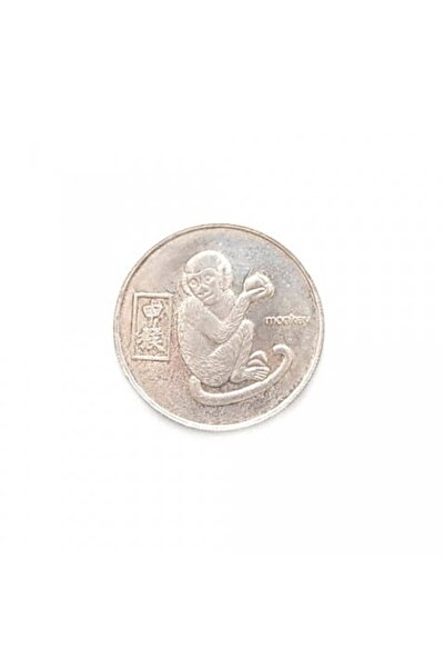 Feng Shui Silver talisman with the monkey zodiac sign
