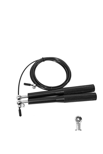 LRS STORE Professional Jump Rope Steel Wire Metal Skipping Rope Crossfit Ball Bearing Speed Jump Rope 3m