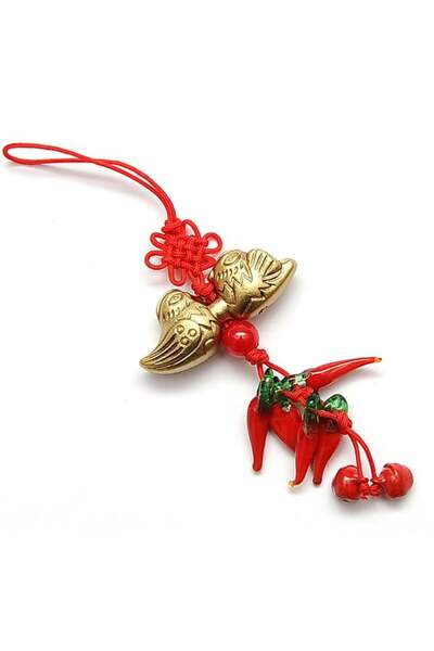 Feng Shui Canaf cu rate mandarine si ardei rosii