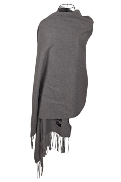 DACSHOP Ladies' scarf uni 24, 180x70cm, grey