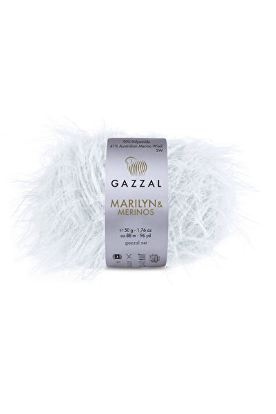 Gazzal Merino Merlyn Hand Knitting Yarn 100 Gr 280 Mt Merino Wool Acrylic Ble...