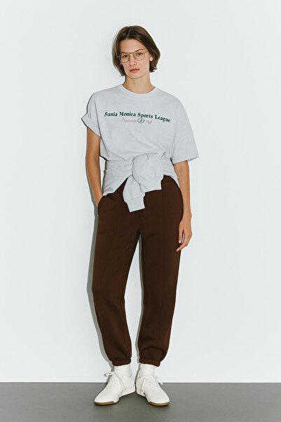 HAKKE Three-Threaded Legged Rubber-Soled Sweatpants