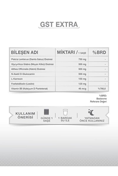 goodday GST EXTRA 30 SAŞE