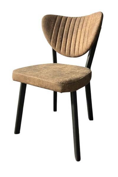 Sahra İNOVASYON EKONOMİK Elma Sandalye NUBUK KUMAŞ Mutfak-Bahçe-Balkon-Cafe-L...