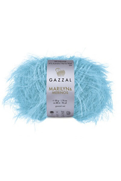 Gazzal Merino Merlyn El Örgü İpi 100 gr 280 mt Merinos Yün Akrilik Karışımlı ...